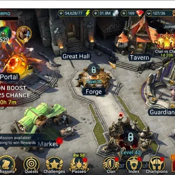 Raid: Shadow Legends Mid-Game Lv21 712K Power|20 Legend(Alice,Ezio,Ninja,Xenomor image 1