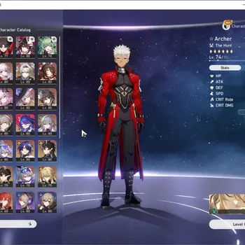 Honkai Star Rail Accounts Others Asia|Free GI|TL 70|Archer Team Prem|20 Limited (Firefly E1,Castorice,Danheng Lunae)+Sign