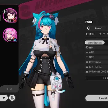Neverness to Everness Accounts NA | Starter Lv 3 | 2 SSR (Nanaly,Hathor)+ 3 SR| S image 1