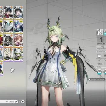 Arknights: Endfield Accounts NA/EU|Lv 54|3 SSR 1 Limited (Si P1)+Sign|2 Standard Ardelia,Lifeng|254 Ori + 7,6K Oro + 105