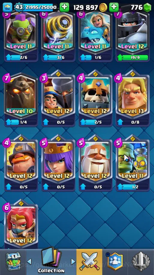 Clash Royale Accounts Lv 43|Trophy 8534|KTL 14|Card 121| 2 HERO 14 EVO 8 image 12