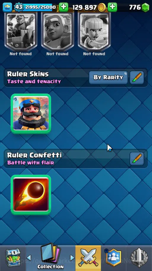 Clash Royale Accounts Lv 43|Trophy 8534|KTL 14|Card 121| 2 HERO 14 EVO 8 image 19