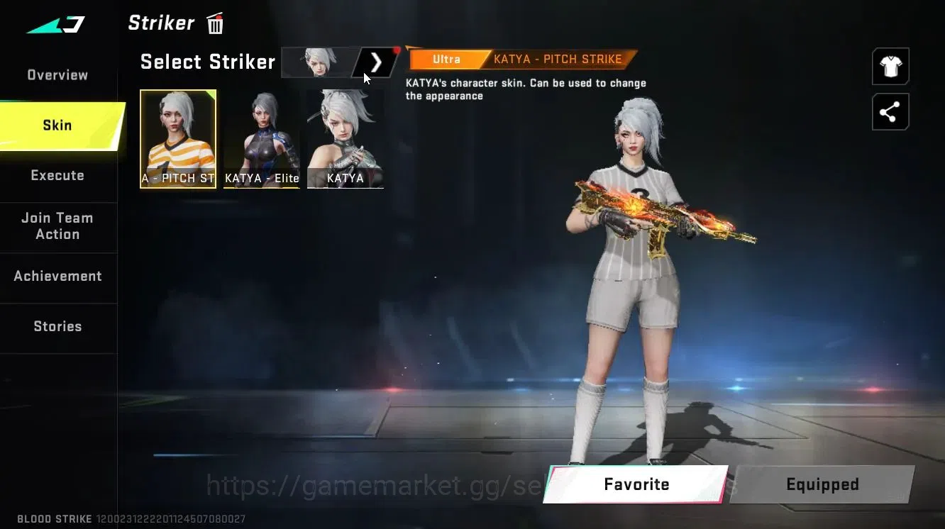 Blood Strike Accounts Collab Skin ASIA|ETRNAL DEagle-Scorpius|Collab 8