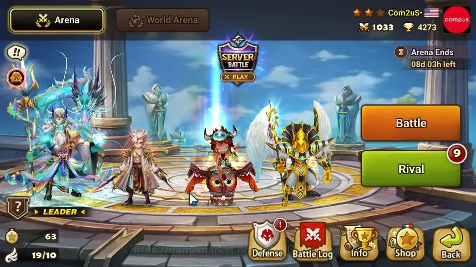 Summoners War: Sky Arena Accounts End-Game GLOBAL Lv100|2 LD[Pontos,Wedjat]|28 Total NB5[Juno,Cheongpung,Feng Yan]+72 12
