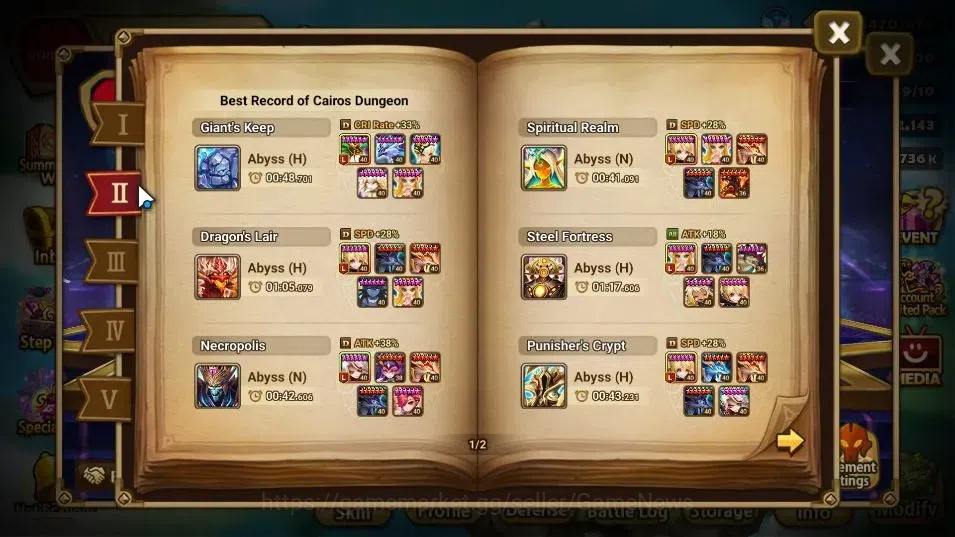 Summoners War: Sky Arena Accounts End-Game GLOBAL Lv100|2 LD[Pontos,Wedjat]|28 Total NB5[Juno,Cheongpung,Feng Yan]+72 4