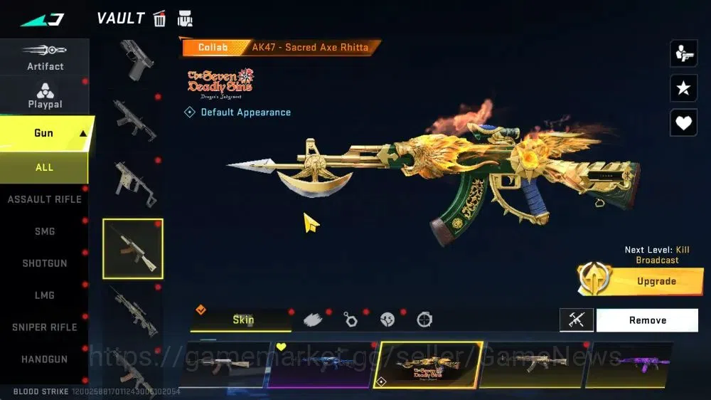 Blood Strike Accounts ASIA|Collab 7DS [M700,AK47,Kar98k]|15 ULTRA [Zero, image 12