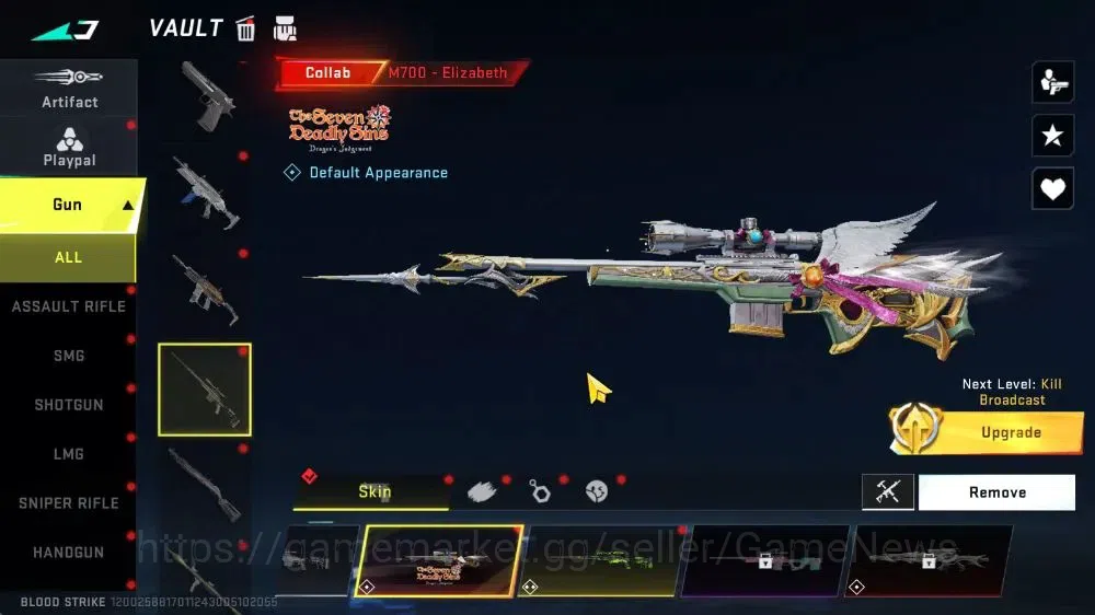 Blood Strike Accounts ASIA|Collab 7DS [M700,AK47,Kar98k]|15 ULTRA [Zero, image 15