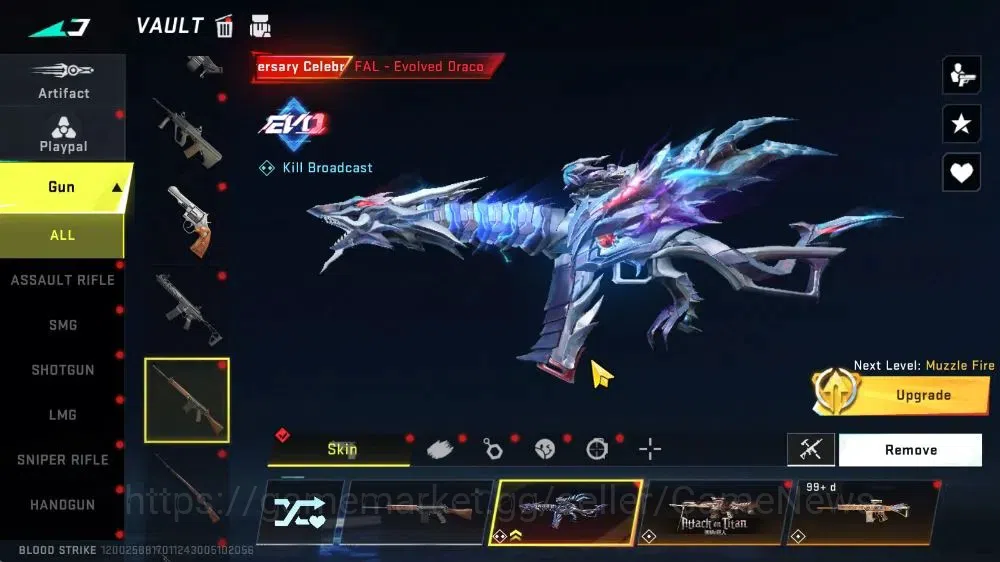 Blood Strike Accounts ASIA|Collab 7DS [M700,AK47,Kar98k]|15 ULTRA [Zero, image 20