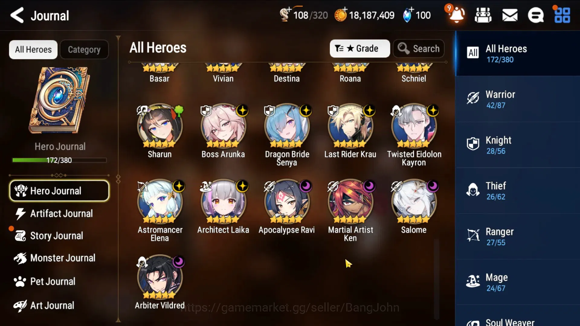 Epic Seven Accounts Global-10ML(BArunka,Salome,AVildred,DBSenya,MAKen, image 18