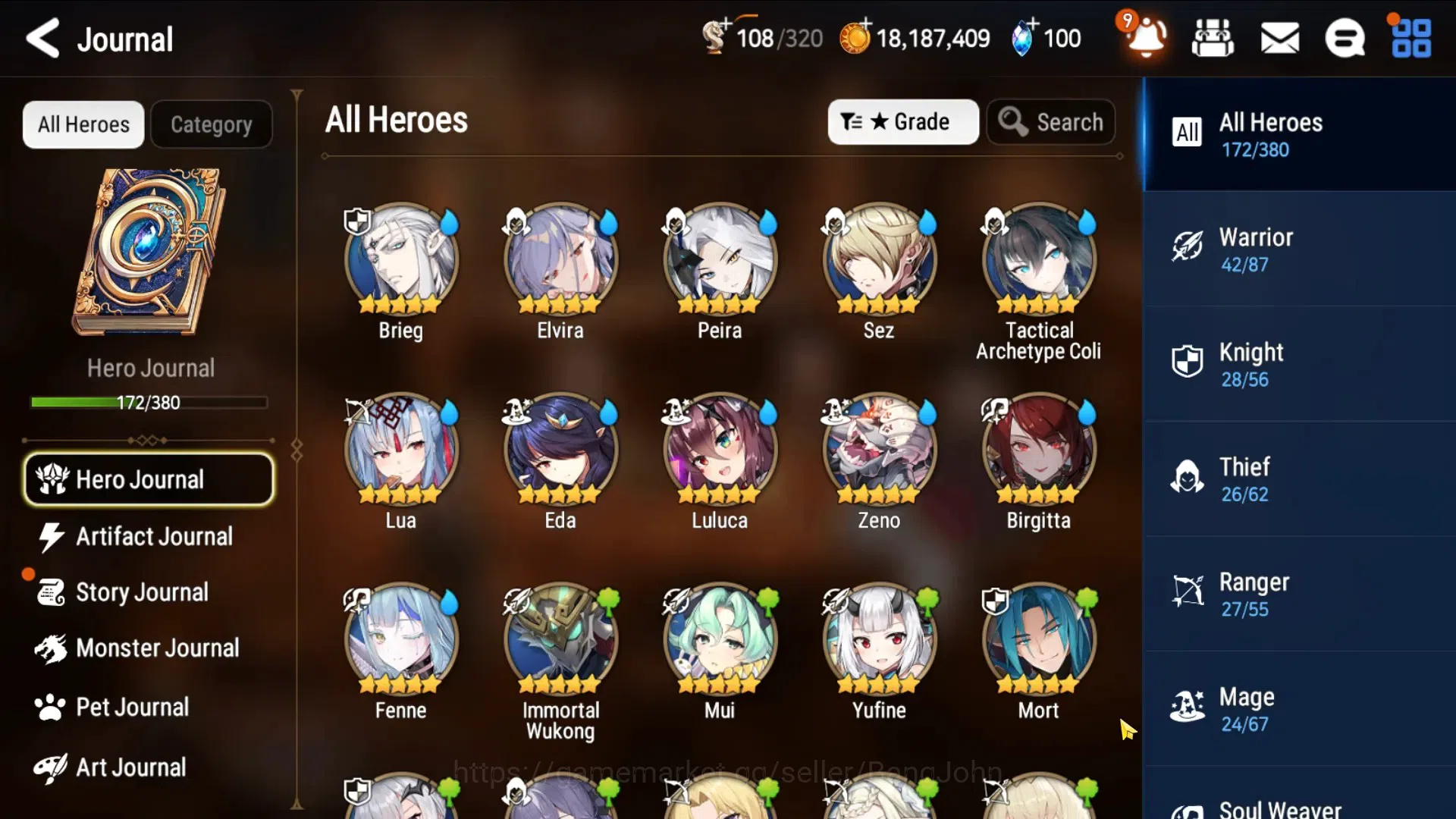 Epic Seven Accounts Global-10ML(BArunka,Salome,AVildred,DBSenya,MAKen, image 20