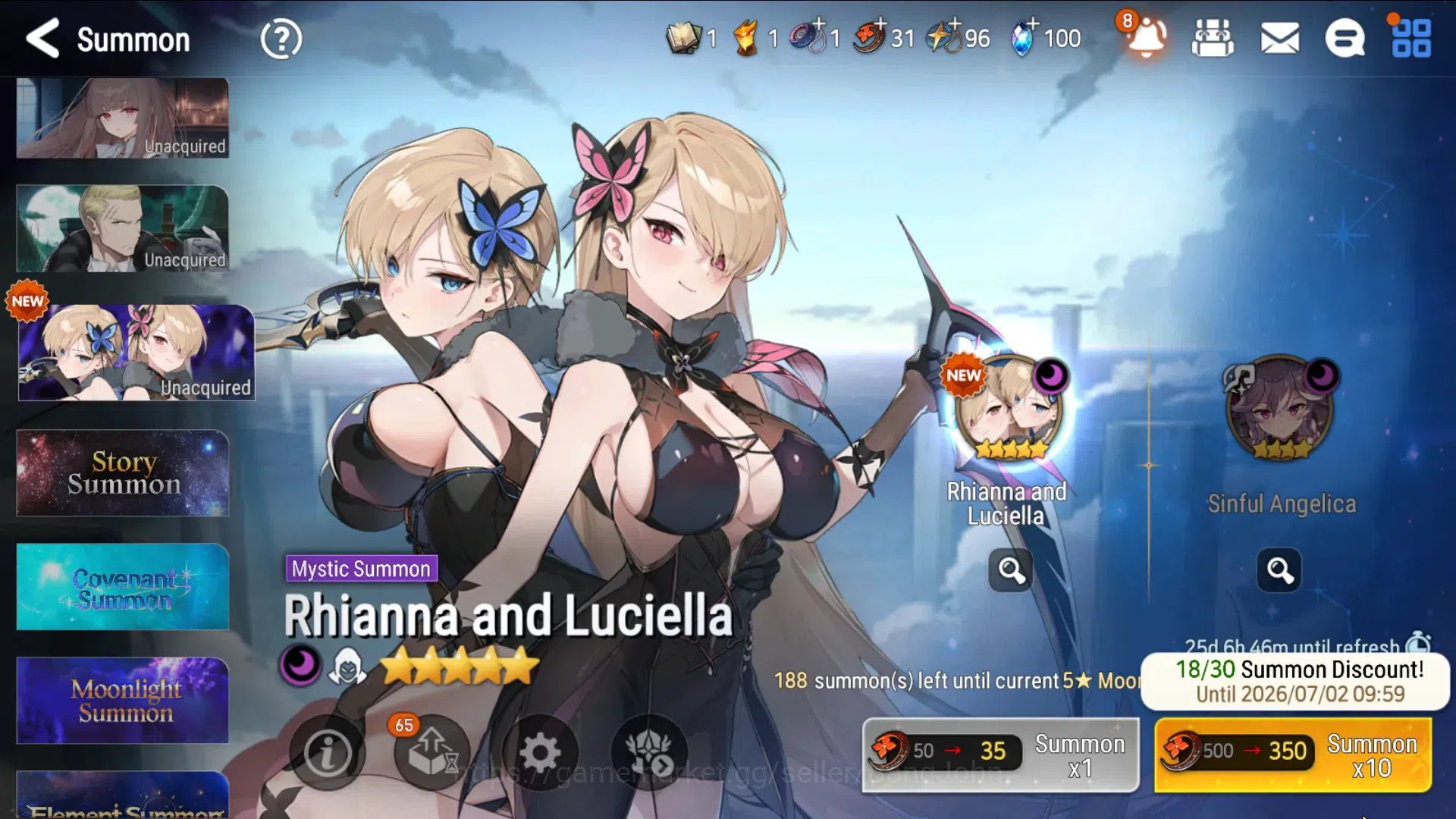 Epic Seven Accounts Global-10ML(BArunka,Salome,AVildred,DBSenya,MAKen, image 9