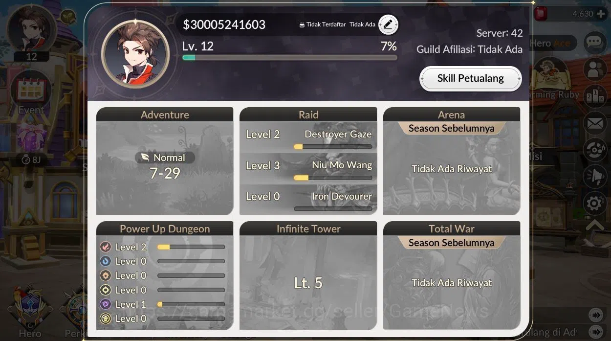 Seven Knights Re:Birth Accounts [Re;BIRTH] Global Ready Gacha |4,6k Gems + 94 HSV| image 2