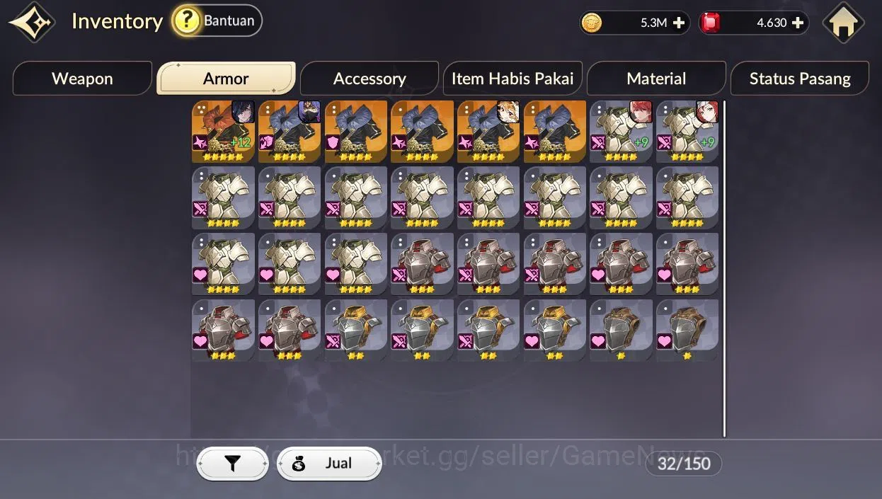 Seven Knights Re:Birth Accounts [Re;BIRTH] Global Ready Gacha |4,6k Gems + 94 HSV| image 4