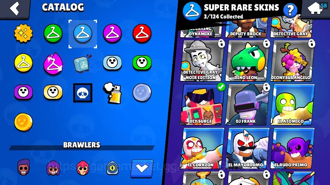 Brawl Stars Accounts 1436 Trophy|22 Brawlers 3 Max (Emz,Edgar,Mortis)|1 image 19