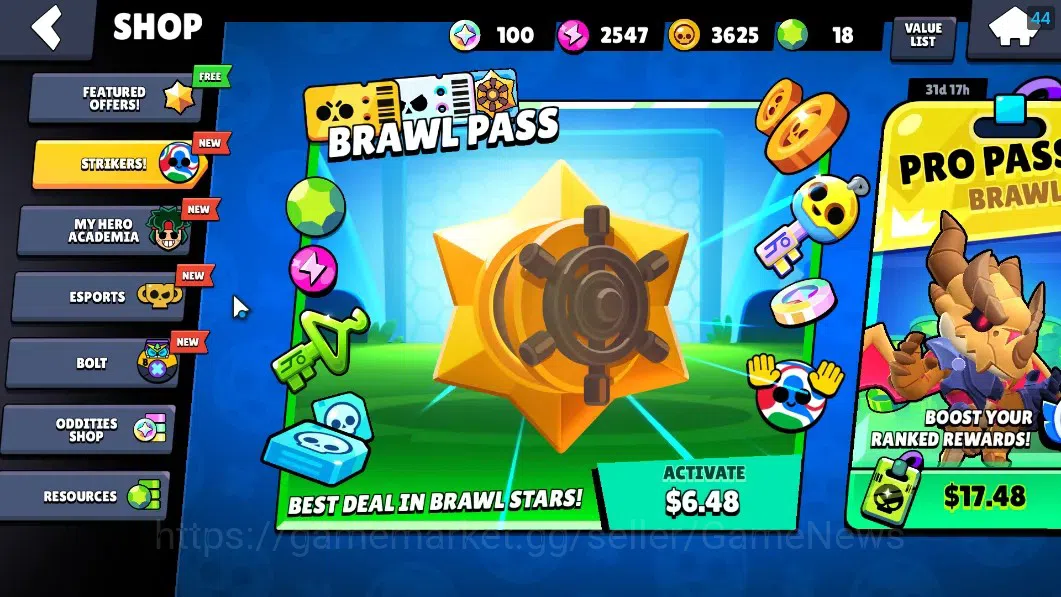 Brawl Stars Accounts 1436 Trophy|22 Brawlers 3 Max (Emz,Edgar,Mortis)|1 image 6