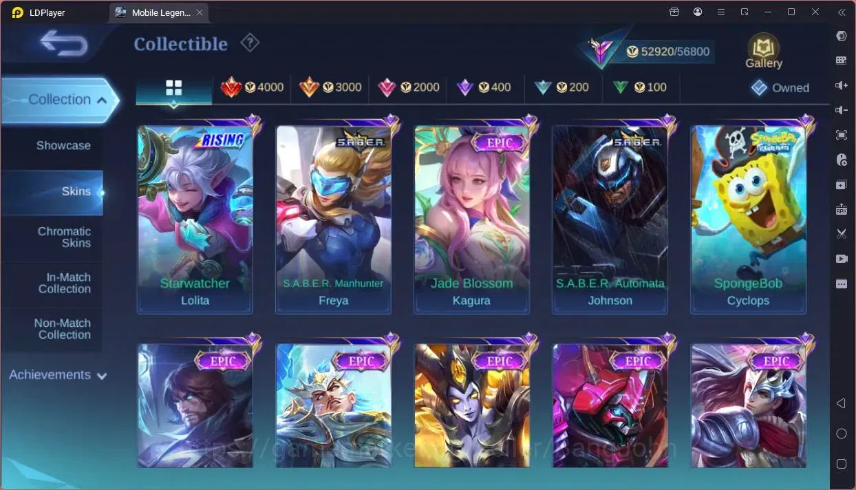 Mobile Legends: Bang Bang Accounts Global|Hero 100|Skin 216|Renowned|Prime Granger|Sa image 10