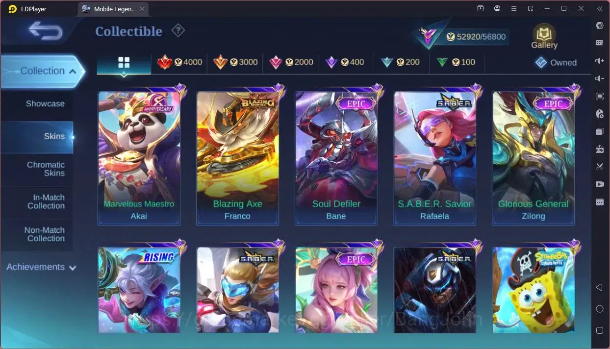 Mobile Legends: Bang Bang Accounts Global|Hero 100|Skin 216|Renowned|Prime Granger|Sa image 9