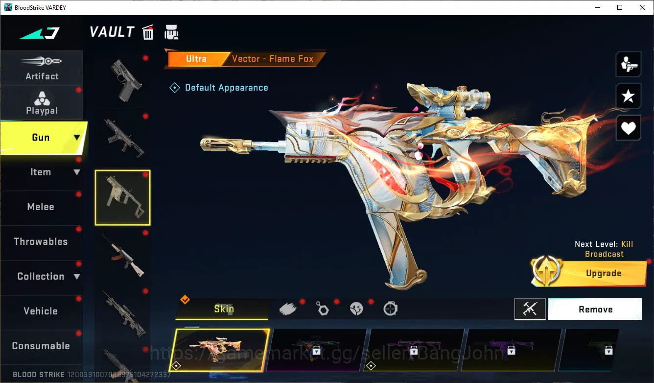 Blood Strike Accounts ASIA|COLLAB=QBZ95,KAR87K,AK47,|LIMITED=AR97|ULTRA= image 12
