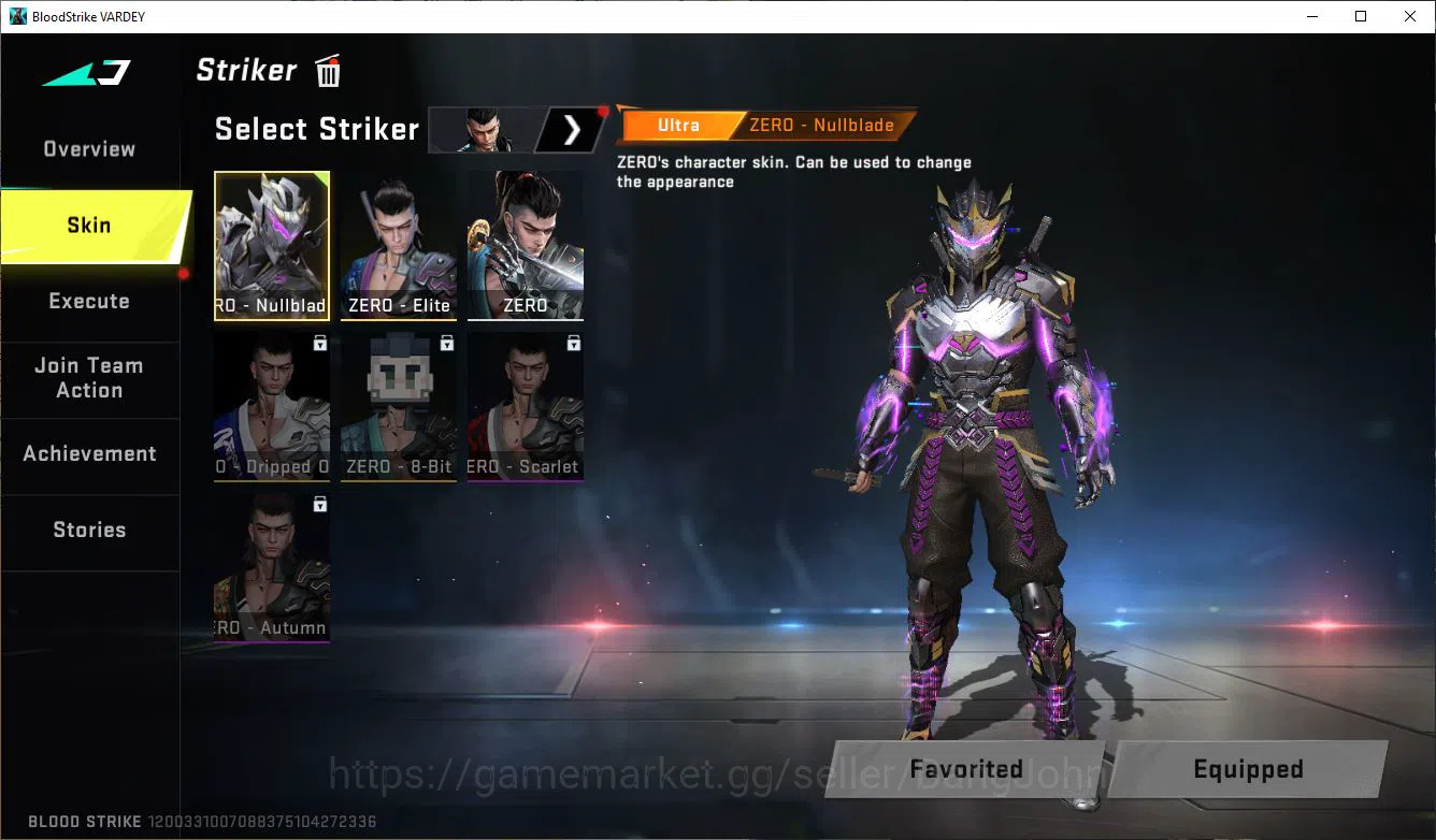 Blood Strike Accounts ASIA|COLLAB=QBZ95,KAR87K,AK47,|LIMITED=AR97|ULTRA= image 18