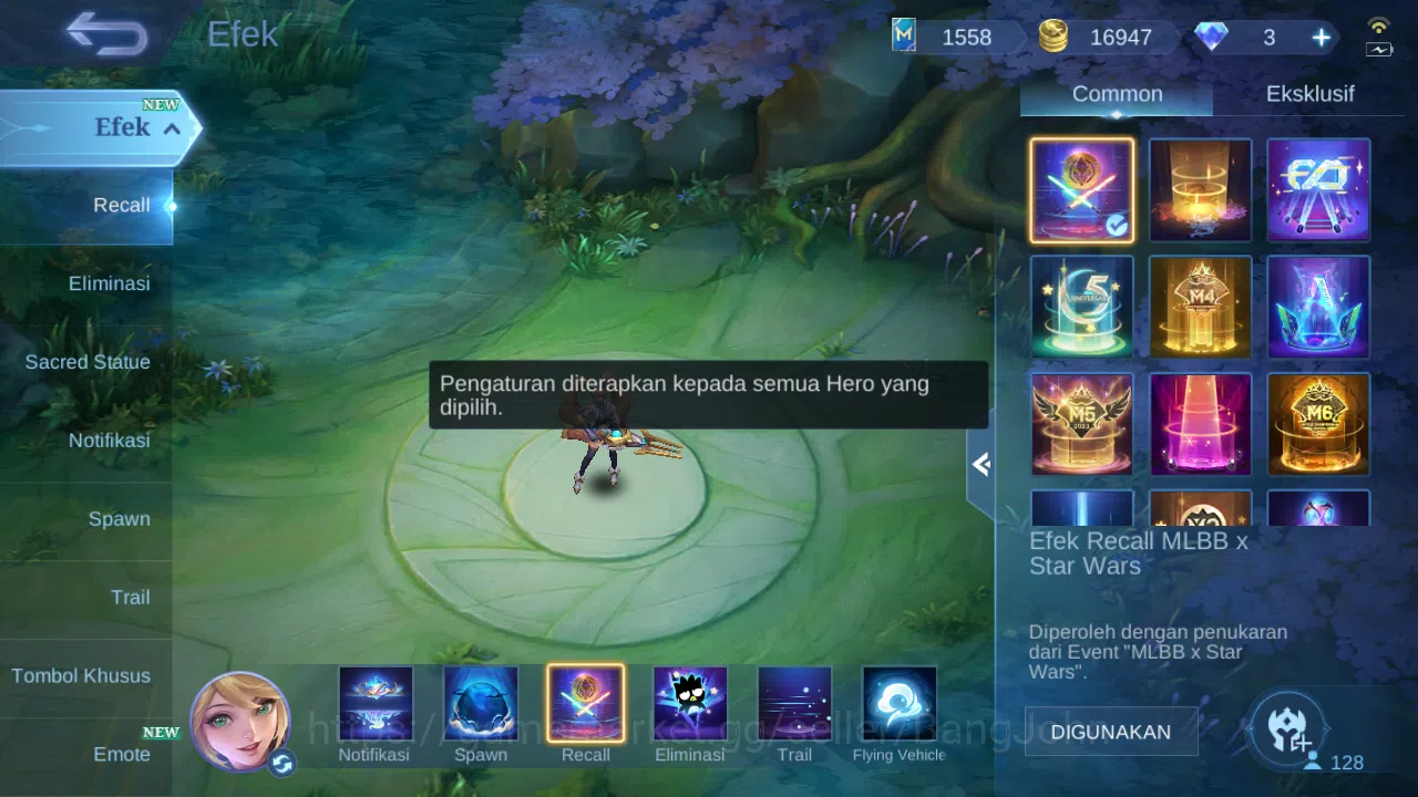 Mobile Legends: Bang Bang Accounts Hero 128 Skin 178 | KOF Karina | CC Nata | Lightbo image 11