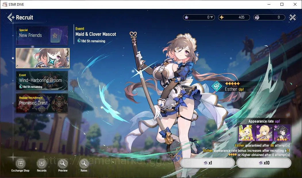 Mongil:Star Dive Accounts Global | Fresh Starter AL 1 | 1 SSR Meta ( Gabi ) image 6