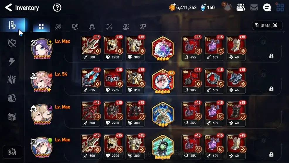 Epic Seven Accounts GLOBAL UnVerif|New Era|3 ML (Rhianna and Luciella, image 15