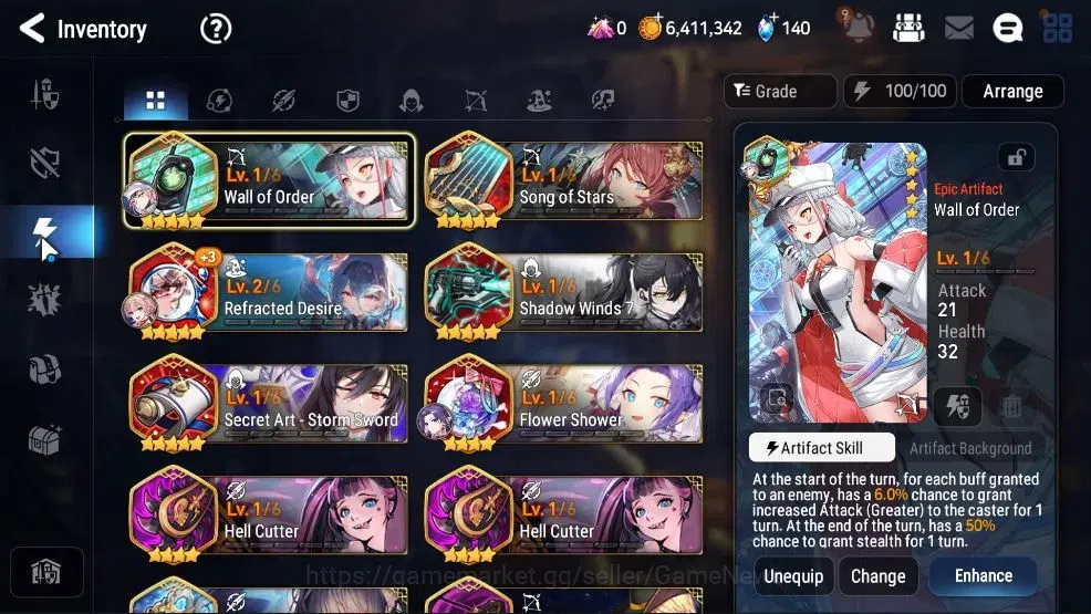 Epic Seven Accounts GLOBAL UnVerif|New Era|3 ML (Rhianna and Luciella, image 17