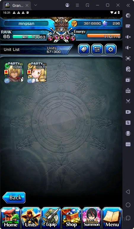 Grand Summoners Accounts [GLOBAL] Rank 65 | 2 Ascend | Veldora | Mami Tomoe image 5