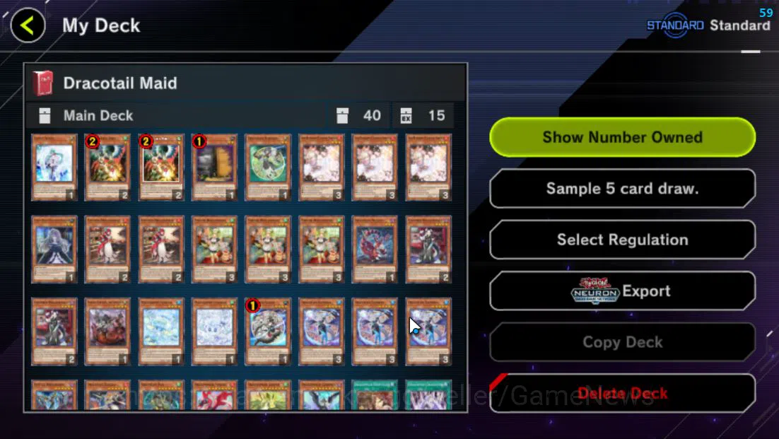 Yu-Gi-Oh! Master Duel Accounts Mid-Level Lv 18 | 20 Deck | Radiant Typhoon,VSK9,Dracotail,Yummys,Ninja,Dracotail 8