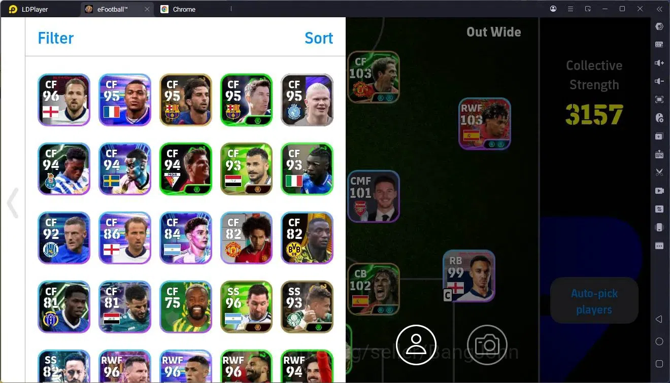 eFootball Accounts Mobile|PW 3157|Epic Pirlo,Gerrard,Puyol,Batistuta, image 2