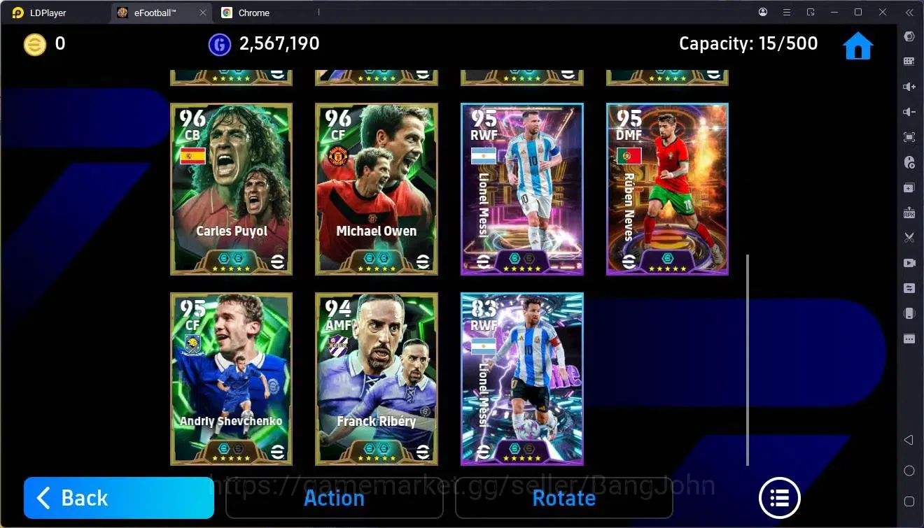 eFootball Accounts Mobile|PW 3157|Epic Pirlo,Gerrard,Puyol,Batistuta, image 5