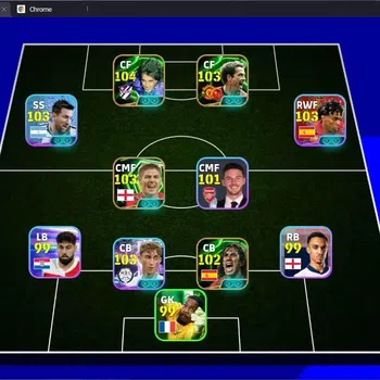 eFootball Legends & Iconic Players Mobile|PW 3157|Epic Pirlo,Gerrard,Puyol,Batistuta, image 1