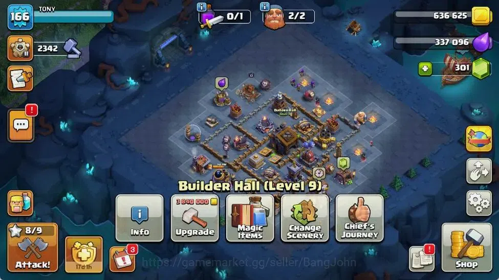 Clash of Clans Accounts Global | TH 15-BH 9 | LVL 166|HH 9|AQ 84 ,MP 50 ,G image 16