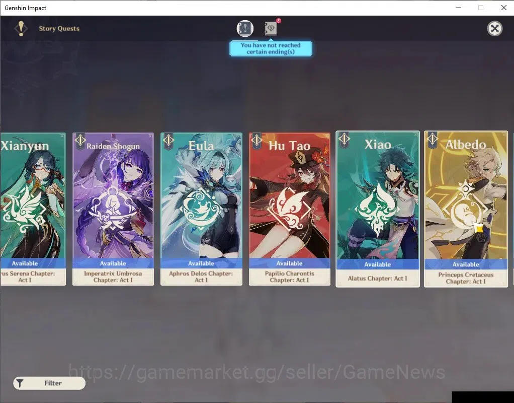 Genshin Impact Accounts Mid Game ASIA |AR 52 |4 Limited + 3 (*5Wep) |Nicole,Furina+Sign,Wriothesley,Sigwinne |Mc Male 13