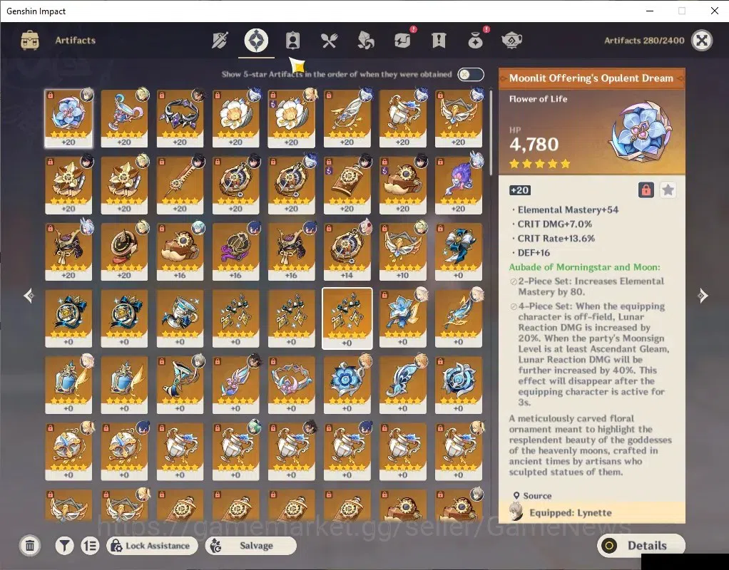 Genshin Impact Accounts Mid Game ASIA |AR 52 |4 Limited + 3 (*5Wep) |Nicole,Furina+Sign,Wriothesley,Sigwinne |Mc Male 5
