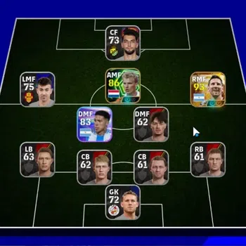 eFootball Accounts Legends & Iconic Players Android| Big Time Lionel Messi 15 Jul'26 | Epic Dennis Bergkamp | Highlight Enzo