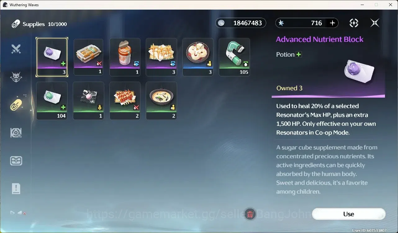Wuthering Waves Accounts Starter EU|UL 49|Rank 5|1 Char Limited[Yangyang:Xuanling Rc4]+Sign|716 Astrite|Mc Male | TakeMail 10