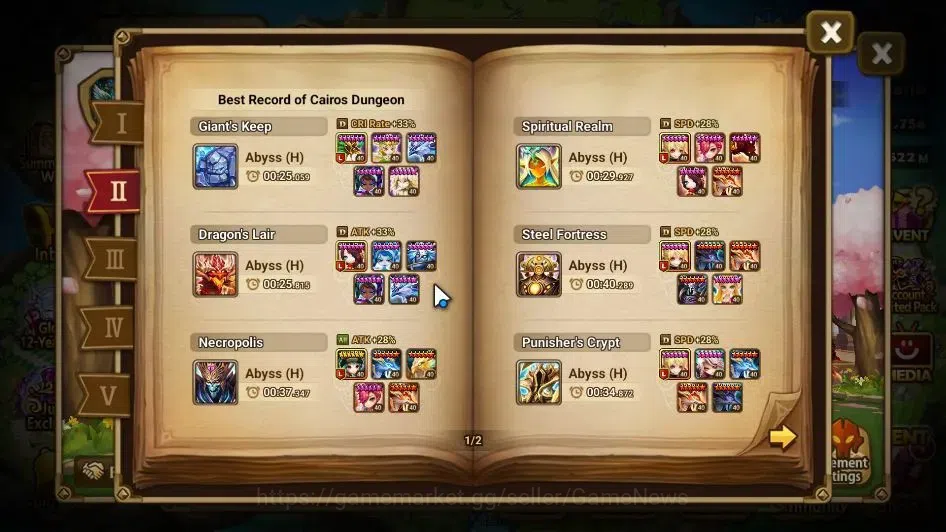 Summoners War: Sky Arena Accounts EU ENDGAME|4 LD(Trinity,Bela,Shan,Oberon)+134 Tota image 6