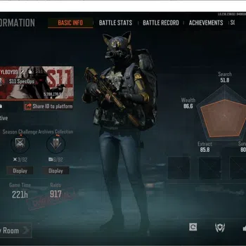 Arena Breakout Accounts Mid-Tier MOBILE | LVL 30 |SV 32,2 M|CV 12 m|SECRET Document,SK WEAPON LR-AR1 Decree,LR-AR2Koi,03