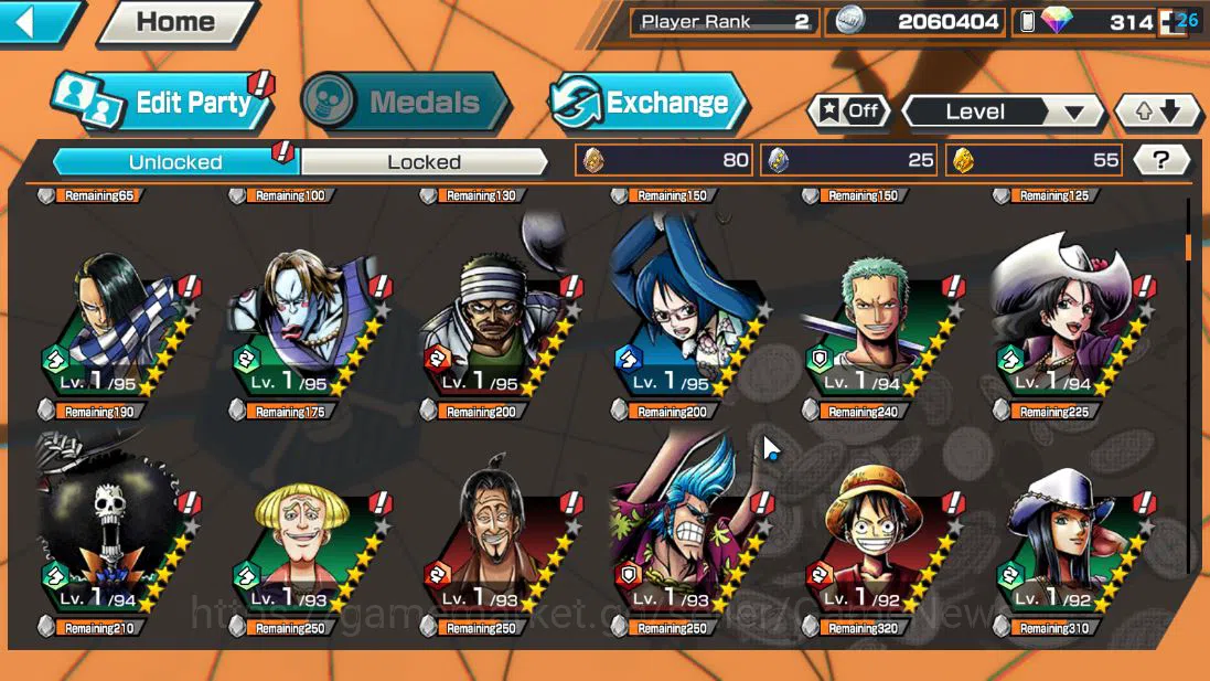 One Piece Bounty Rush Accounts Global|4 EX |5 elder St.Saturn,G5 Monkey D.Luffy,L image 5