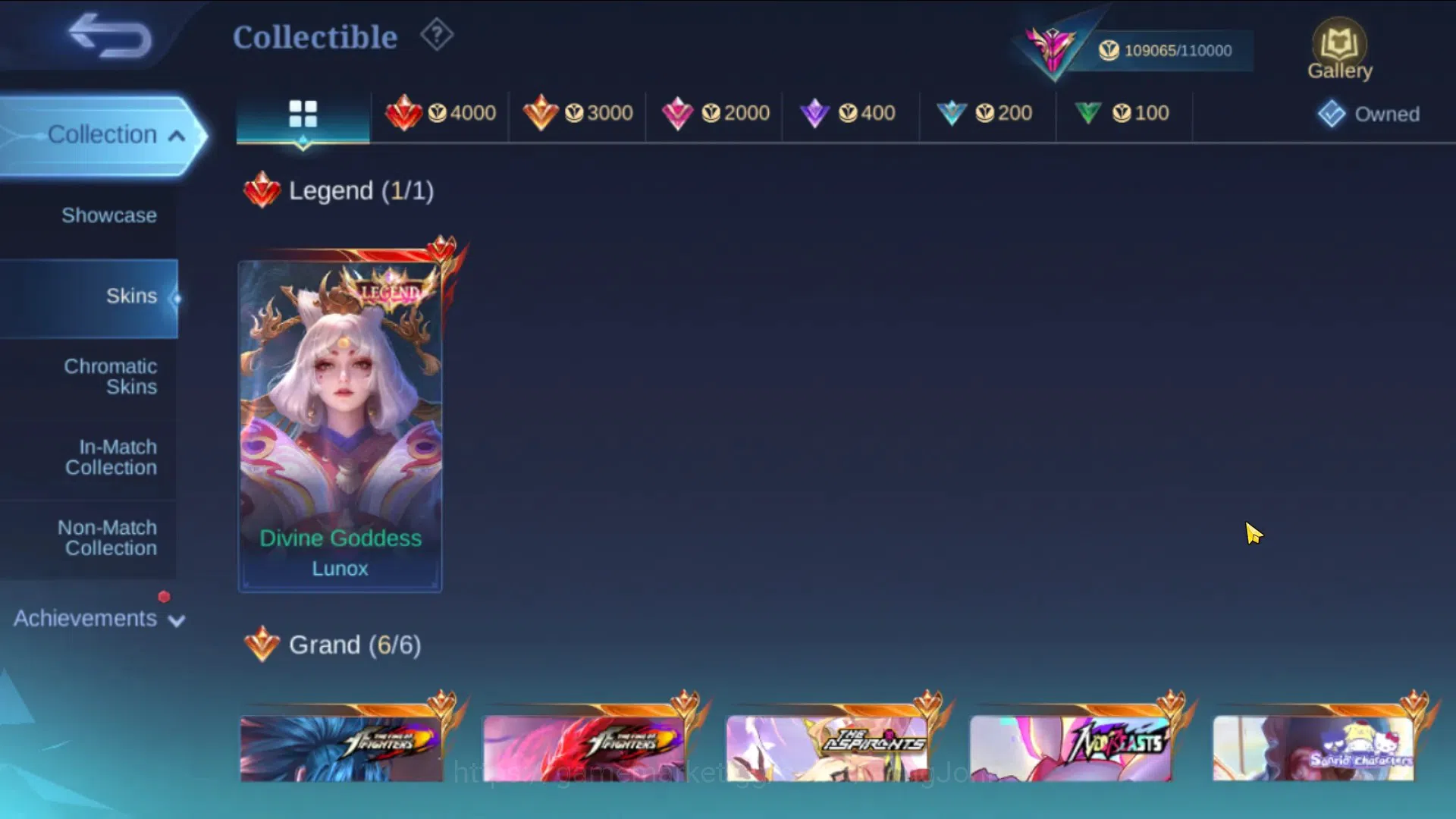 Mobile Legends: Bang Bang Accounts Global|Hero 123|Skin 344|Exalted|Legend Lunox|KOF image 17