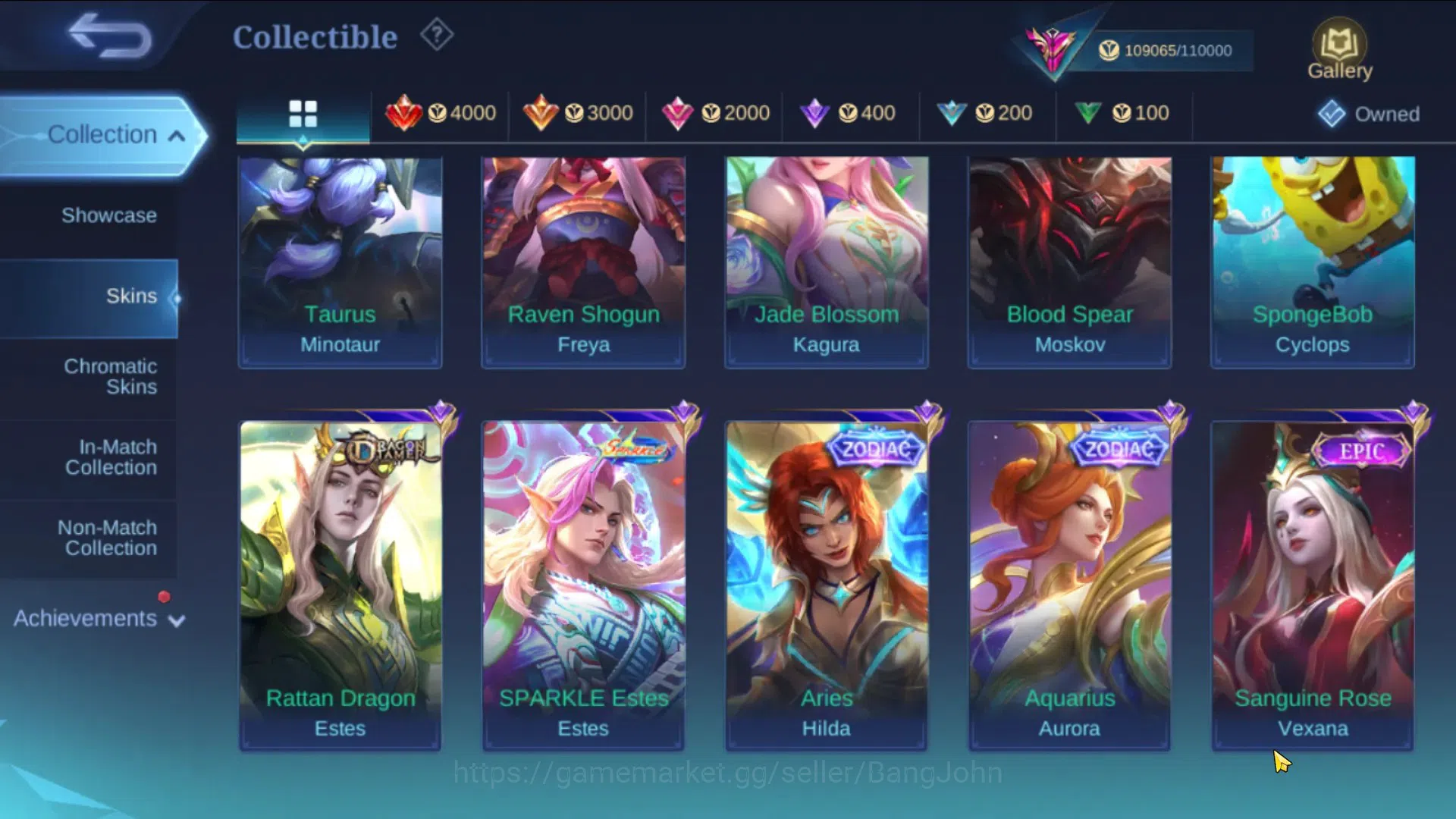 Mobile Legends: Bang Bang Accounts Global|Hero 123|Skin 344|Exalted|Legend Lunox|KOF image 9