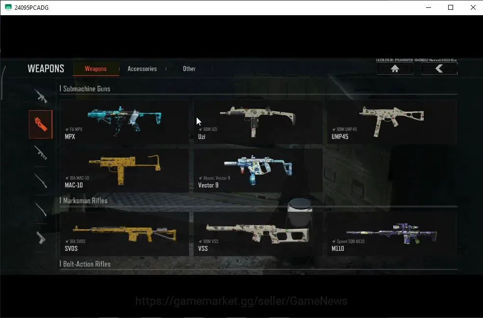 Arena Breakout Accounts High Value MOBILE|Lvl 30|SV 43,1M|CV 40M|2 Set|WP AR-57,SS SCAR-L,SS TO3,GM AK-12,FA MPX, Etc|CN 6