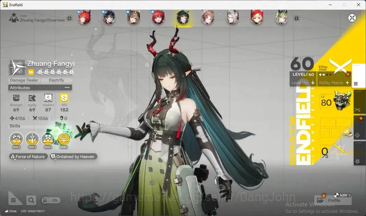 Arknights: Endfield Accounts Asia |Lv 53|4 Limit+ 3 Sign|Limit (Laevatain Sign, image 14