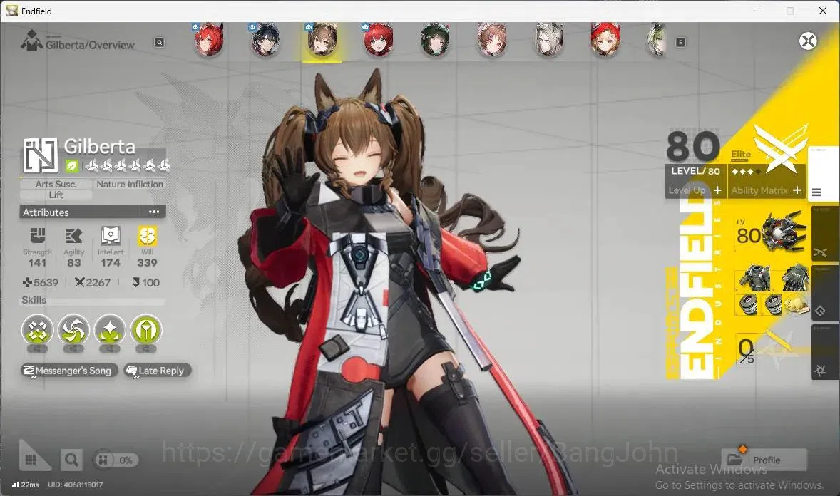Arknights: Endfield Accounts Asia |Lv 53|4 Limit+ 3 Sign|Limit (Laevatain Sign, image 15