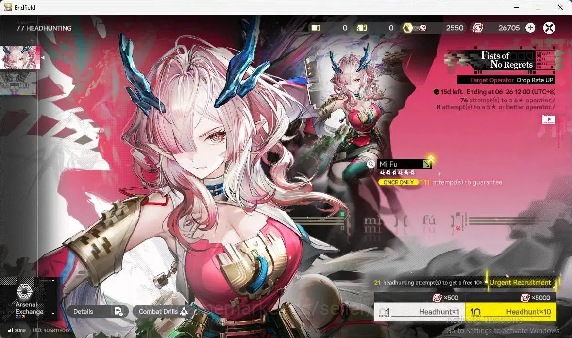 Arknights: Endfield Accounts Asia |Lv 53|4 Limit+ 3 Sign|Limit (Laevatain Sign, image 5