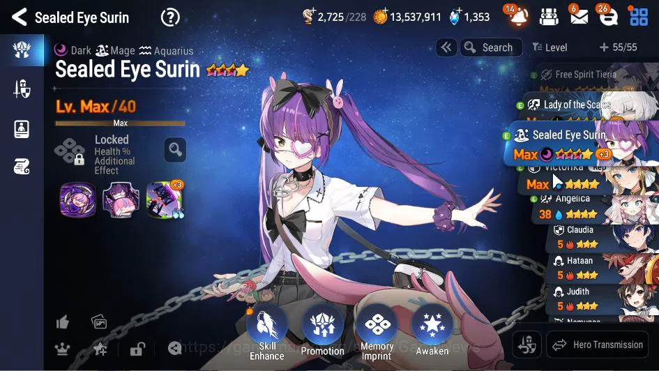 Epic Seven Accounts GLOBAL Unverif|New Era|4 ML(SSez, SE Celline, LOT  image 2