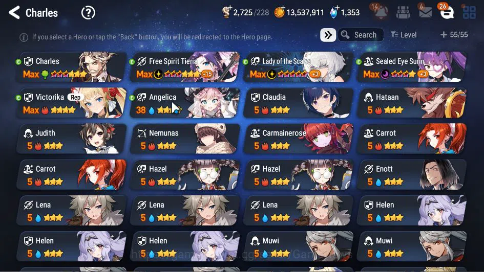 Epic Seven Accounts GLOBAL Unverif|New Era|4 ML(SSez, SE Celline, LOT  image 4