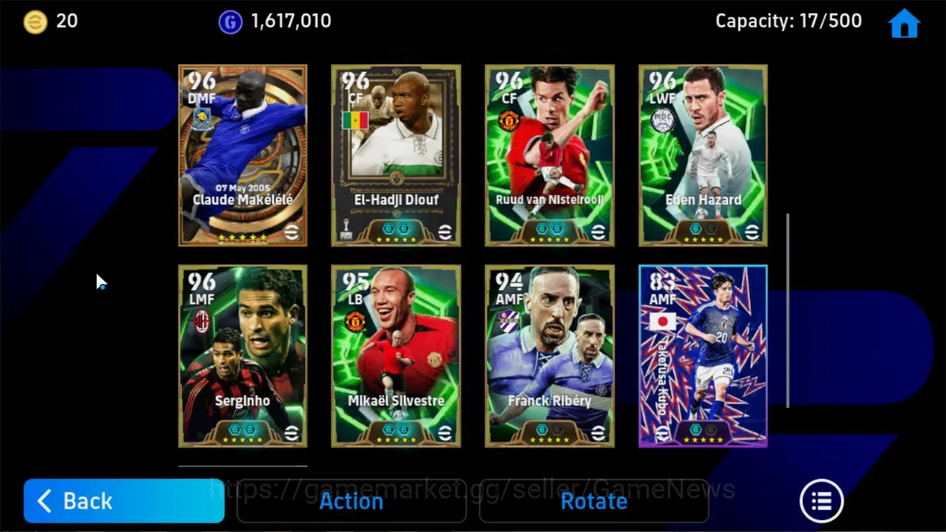 eFootball Accounts Android|Big Time Ronaldinho Gaucho,David Beckham,C image 7