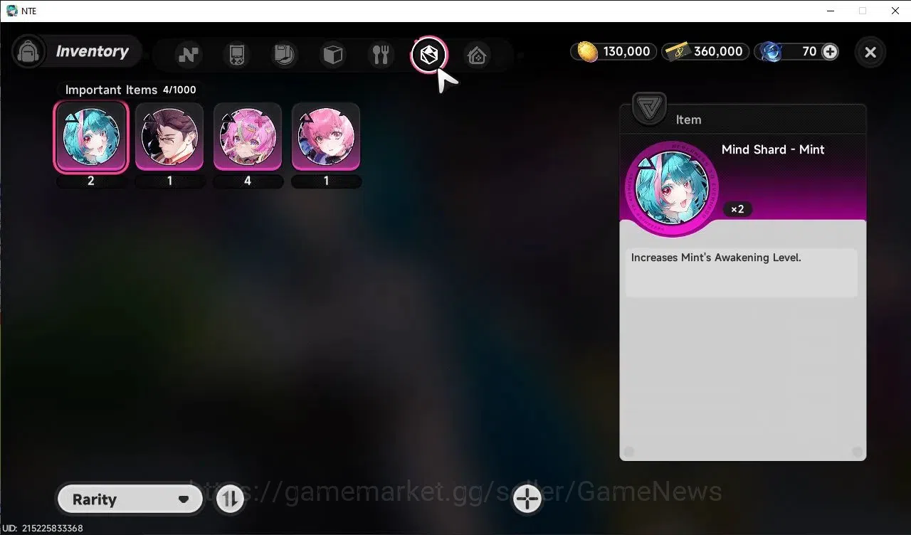 Neverness to Everness Accounts Europe|HL 3 | 4 S-class [Hotori+Sign, Fadia, Jiuyuan, Sakiri] |Orchid Breeze Glider| Male MC 13